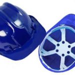 <h5>Capacete aba frontal Plastcor azul escuro</h5>