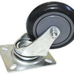 <h5>Rodizio giratório 3″ com placa Colson</h5>